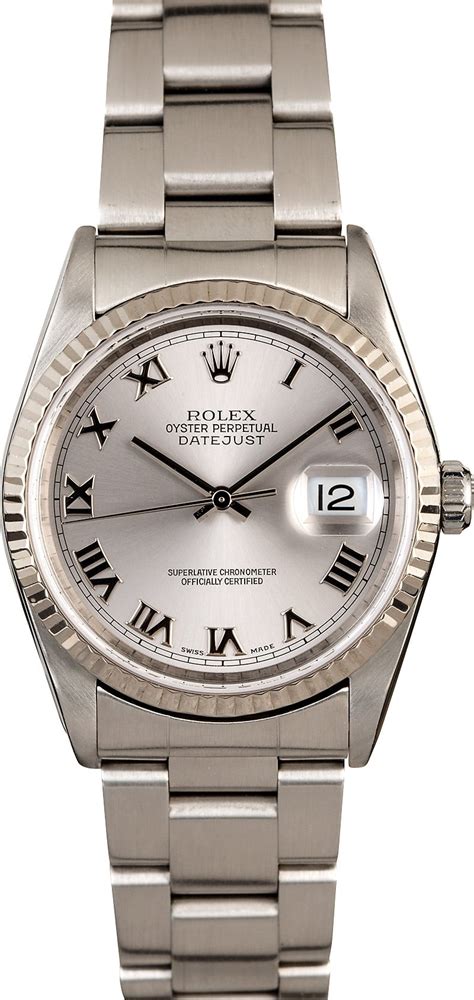 rolex datejust oyster perpetual stainless steel mens watch 16234|rolex oyster perpetual 16233 price.